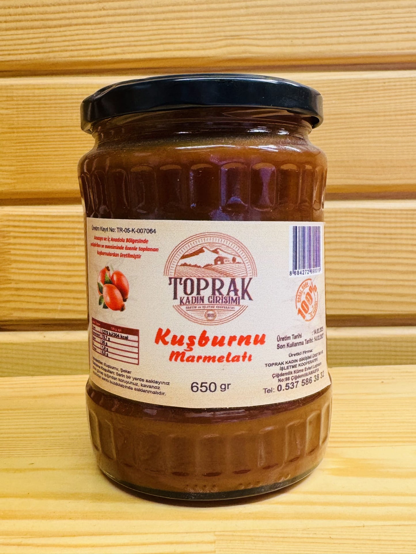 KUŞBURNU MARMELATI 650 gr
